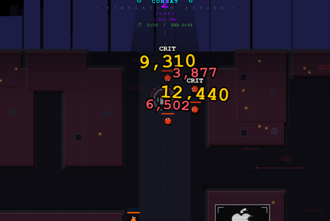 SYNC in combat — Ward 03, NEON SLUMS